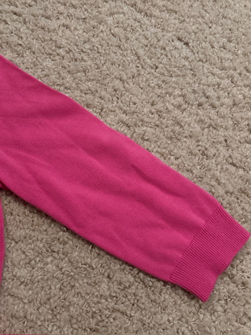 Lauren Ralph Lauren Women’s Petite Size Large Pink 3/4 Sleeve Gold Button Top - Picture 4 of 5